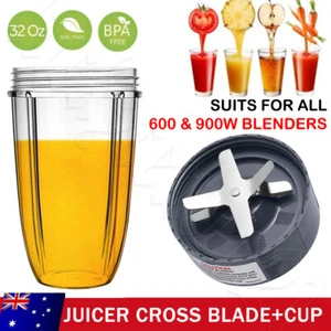 Replacement Parts for Nutribullet Pro 900w & 600w Blender Cross Blade Juice Cup - Picture 1 of 17