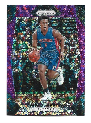 /75 Purple Fast Break 2017-18 Panini Prizm #176 Stanley Johnson Detroit Pistons  - Image 1 of 3
