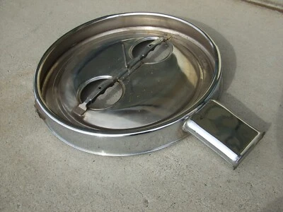 Buick Wildcat Riviera GS 1964 1965 1966 doble quad filtro de aire cromado original Foto 1 de 4