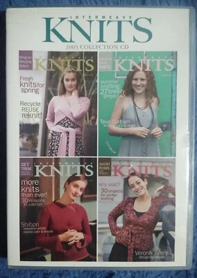 Interweave Knits 2005 Collection CD (2009, CD-ROM) - Image 1 of 4