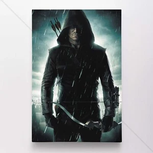 Green Arrow Poster Canvas DC Comic Book Cover Art Print #25191 - Bild 1 von 4