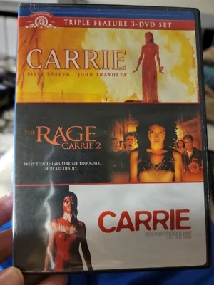 Carrie Triple Feature 2009 DVD Hard To Find OOP - Image 1 of 2