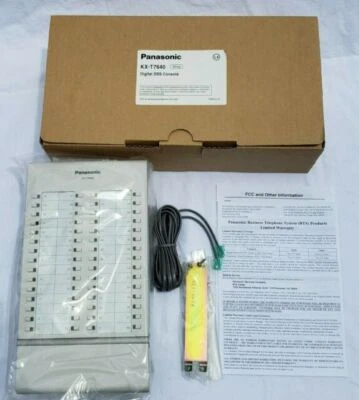 Panasonic KX-T7640   DSS Console Digital WHITE Hybrid IP  REQUIRES PRO INSTALLER - Image 1 of 2