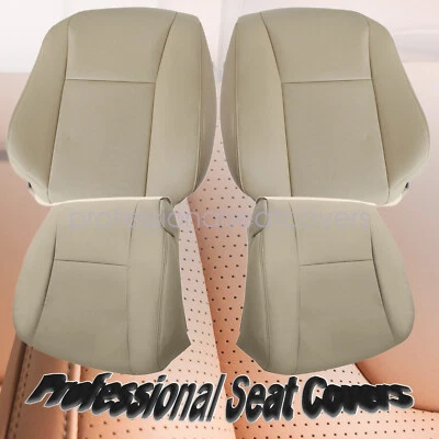 Cubierta de asiento de repuesto para Lexus LS460 LS600h 2007-2012 ambos lados inferior/parte superior bronceada Foto 1 de 4