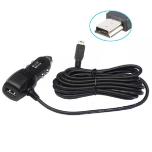Car Car Charger Charging Cable Mini USB Port Navi with 3.5M Cable 5V, 2A - Picture 1 of 7