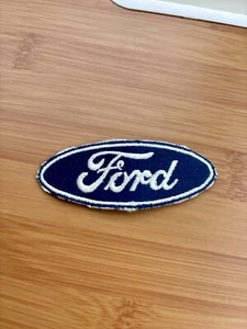 Ford Fahrzeug Auto LKW Eisen bestickt Nähen Patch marineblau US Co Weste Mütze kostenloser Versand - Bild 1 von 4
