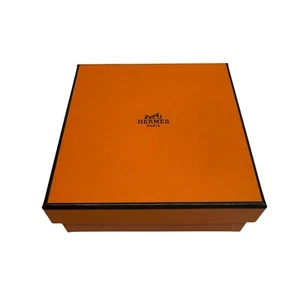 Hermes Box Empty 4.5”x4.5”x2” Orange Square Jewelry - Bild 1 von 9