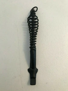 VINTAGE CAST IRON CAN OPENER LID LIFTER SPIRAL HANDLE CAMPING COOKING - Picture 1 of 4