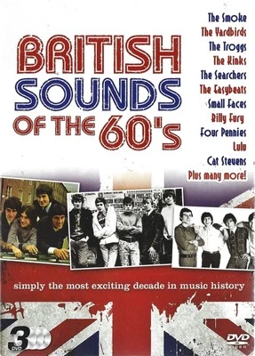 British Sounds Of The 60's - 3 DVD - NM - Compilation - 2016  - Image 1 of 4