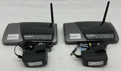 Edimax PS-3207UWg Wired / Wireless 2 USB 2.0 + 1 Parallel Ports Print Grey x 2 - Image 1 of 4
