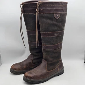 Stivali Dubarry Ireland Galway Classic Country taglia EU 41 pelle marrone US M8 W9 - Foto 1 di 23