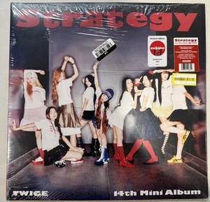 TWICE STRATEGY Target Exclusive, PEPPERMINT RED Vinyl LP - Picture 1 of 2