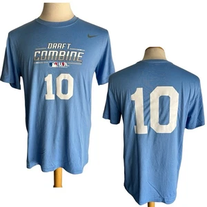 MLB DRAFT COMBINE (2023) JUGADOR #10 EE. UU. Béisbol NIKE Dri-FIT Camiseta Talla Grande - Imagen 1 de 8