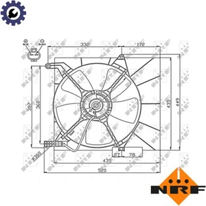 FAN RADIATOR 47751 FOR CHEVROLET LX5/L14/L95 1.4L LY4 1.2L LV8 1.5L 4cyl - Picture 1 of 8