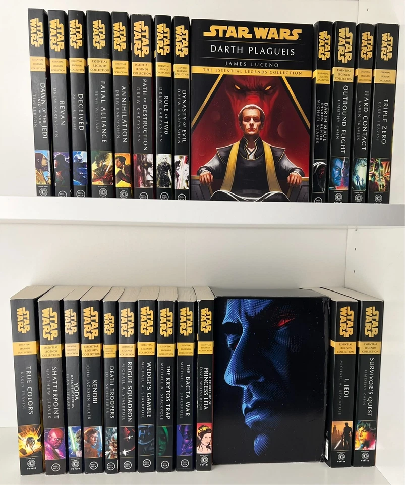 BUILD A BOOK LOT: STAR WARS – Choose Your Own Essential Legends Paperbacks Foto 1 de 1