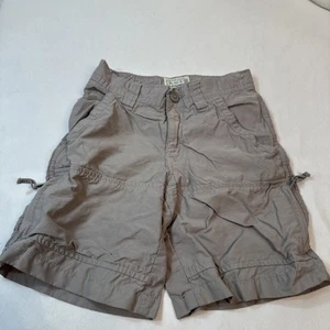 Childrenʻs Place Elastic Waist Bermuda Cargo Shorts Size 5 Pockets Hiking Beach - Picture 1 of 5