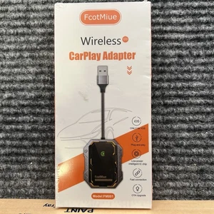 CarPlay Wireless Adapter Plug & Play IOS Only Fast Connection OTA Upgrade NIB - Picture 1 of 2