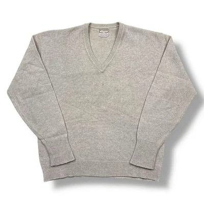 Suéter de punto McGregor vintage de los años 30 cuello en V cordero polar para hombre talla 46 hecho en EE. UU. Foto 1 de 4