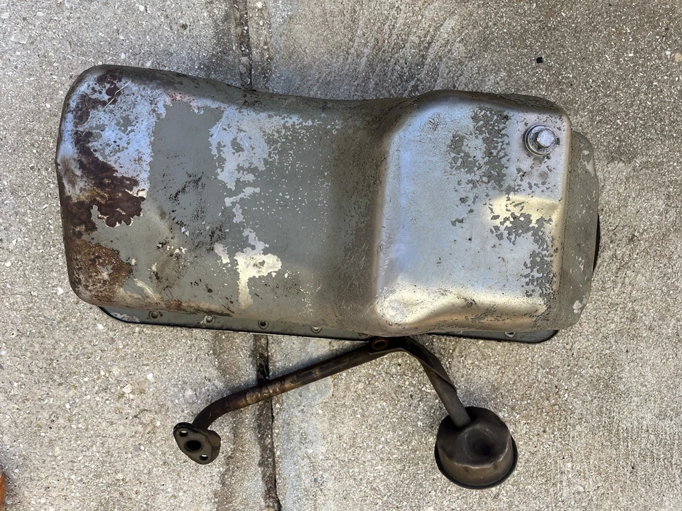 Panela de óleo 351 W / Pickup 1988-1997 Ford F150 F250 F350 Bronco 5.8 Windsor 96 95 94 - Imagem 1 de 1