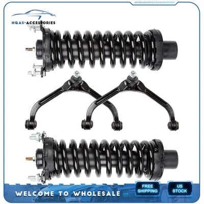 Front Complete Struts Upper Control Arm Ball Joint For JEEP LIBERTY 2002-2007 Foto 1 de 4