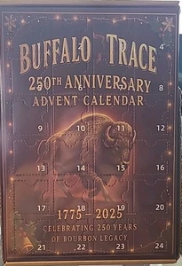 Adornos calendario de adviento 250 aniversario Buffalo Trace  - Imagen 1 de 3