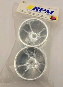 Traxxas Clawz Chrome Front Wheels Traxxas Nitro Rustler Nitro Stampede 81813 - Picture 1 of 1