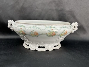 Antiguo plato o puré de porcelana de Ohme Hermann patrón alemán del Elíseo - Imagen 1 de 10