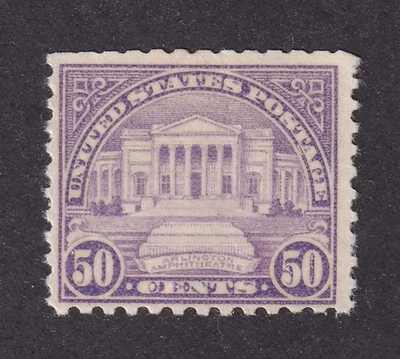 SELLOS DE MATT SCOTT #701 "ANFITEATRO DE ARLINGTON" EDICIÓN DE 50 CENTAVOS 1931, MH CV $30 Foto 1 de 3