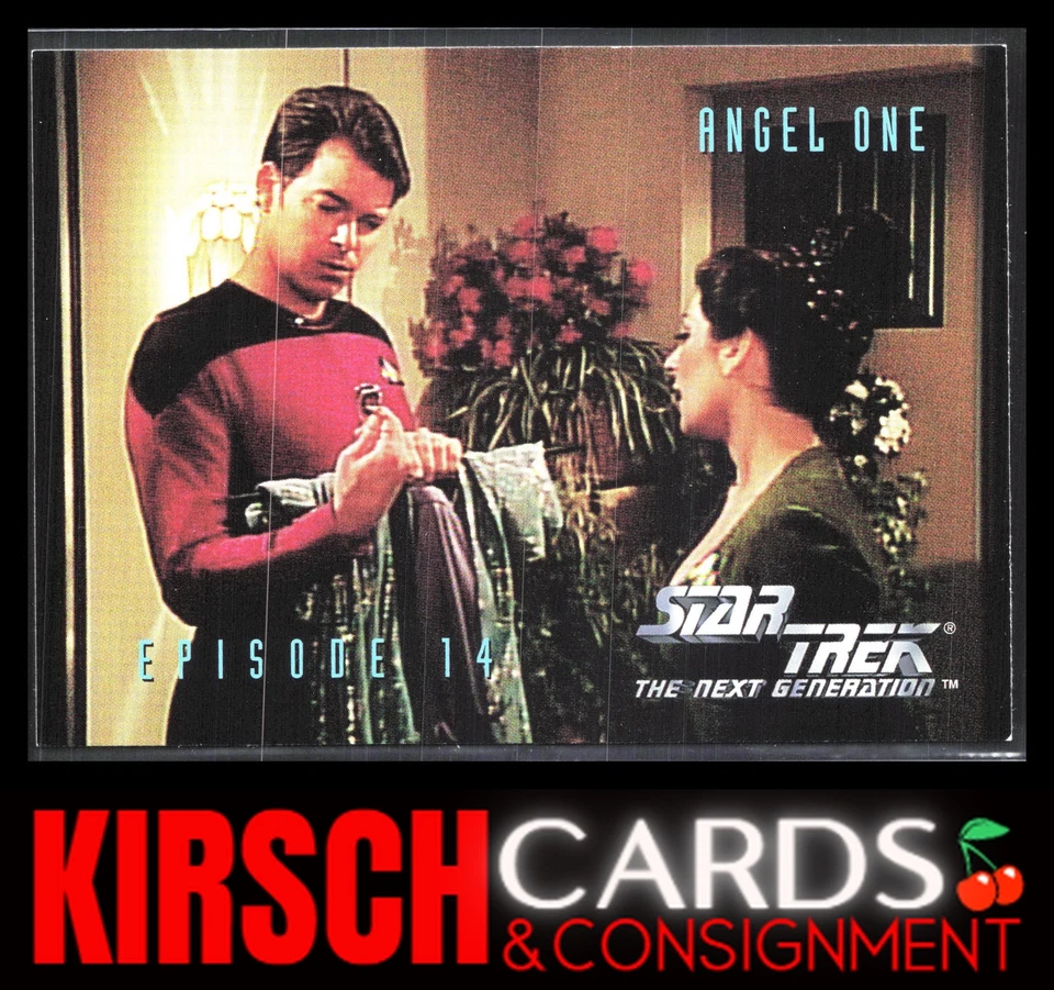 Angel One 1994 SkyBox Star Trek: The Next Generation Season 1 #50 - Image 1 of 2