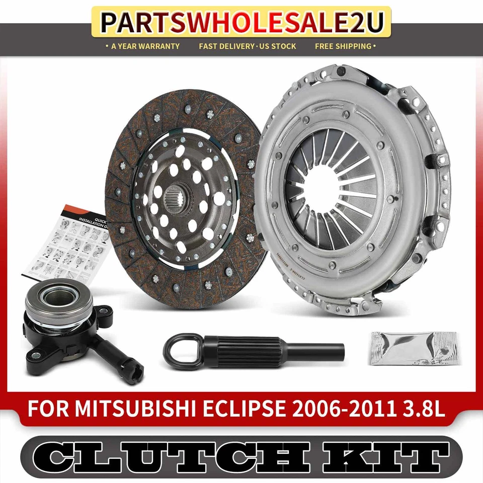 Transmission Clutch w/ Slave Cylinder Kit for Mitsubishi Eclipse 06-11 3.8L Gas - Image 1 of 4