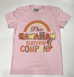 Pineapple County Hawaiian Clothing Co. Women T Shirt Pink L Hawaii Made New De - Picture 1 of 10