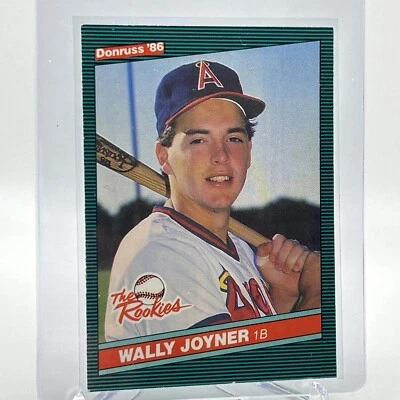 1986 Donruss the Rookies Wally Joyner Rookie Card #1 Nm-Mint FREE SHIPPING - Image 1 of 3