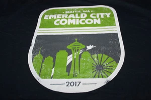 ECCC 2017 T-Shirt (Dark Blue) - Unisex XL - Nerd Block Exclusive - Picture 1 of 5