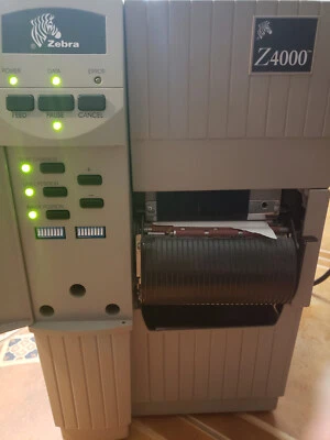 Zebra Z4000 Label Thermal Printer 4000-201-00000 Parallel ZTC - Image 1 of 4