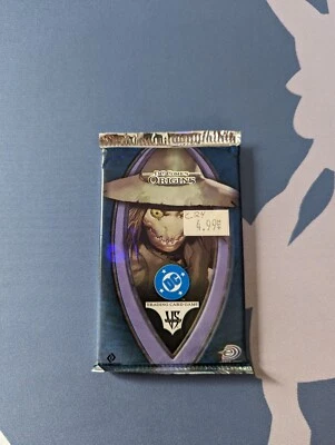 VS System DC Comics Origins 1st Edition ScareCrow Booster Pack Sealed - Image 1 of 4