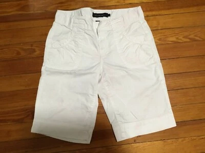 Calvin Klein Jeans Women’s Shorts White Cotton Blend Size 6 - Image 1 of 4