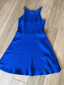 blue summer dress from topshop size 12 - Picture 1 of 3