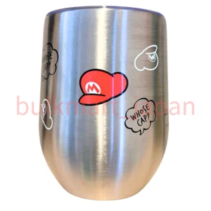 Universal Studios Japan Tumbler Mario & Luigi Cap 11oz Super Nintendo World NEW - Picture 1 of 5