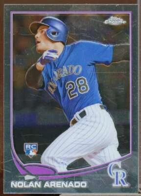 Nolan Arenado Rookie Card 2013 Topps Chrome Update #MB39  - Image 1 of 2