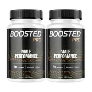 2-Pack Boosted Pro Capsules for Male Performance and Energy - 120 Capsules - Picture 1 of 5