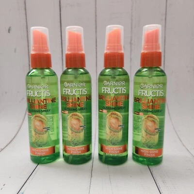 (Paquete de 4) Garnier Fructis Estilo Brilliantine Brillo Spray, 3,0 fl oz  Foto 1 de 2