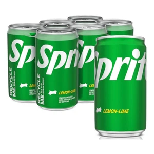 Sprite Lemon Lime Soda Soft Drinks 7.5 fl oz 6 Pack - Picture 1 of 1