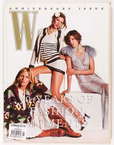 Gisele Bundchen CINDY CRAWFORD Patti Hanson TURLINGTON Jessica Miller W MAGAZINE - Picture 1 of 19
