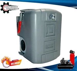 Square D / Pumptrol 9013FHG4J27M1X / 80-110 PSI / 4 Port Pressure Switch  - Picture 1 of 11