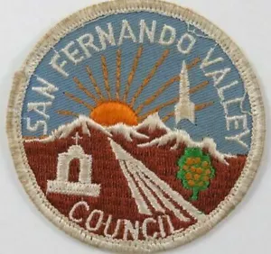 Toppa San Fernando Valley Council CP bordo bianco (cucito) - Foto 1 di 1