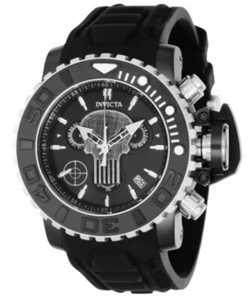 Invicta Marvel 46mm Sea Hunter Gen II Punisher Strap Watch Mo. 34923 - Picture 1 of 6