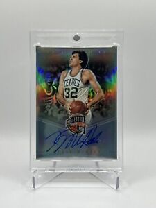 Kevin McHale 2021 Panini Hall of Fame On-Card Holo Auto No. SH-KMC