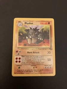 Rhydon 100 HP Carta Pokémon Collezionabile 1a Edizione 45/64 - Foto 1 di 2