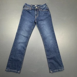 Old Navy Skinny Fit Jeans Girl's Size 10 Blue Denim Stretch Adjustable Waist - Picture 1 of 14