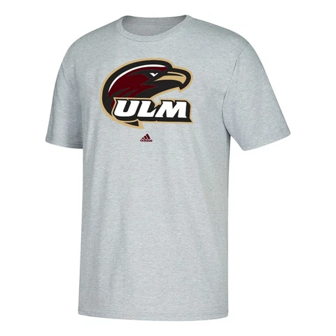 Louisiana-Monroe Warhawks  NCAA Adidas Primary  Men's Grey T-Shirt Cover